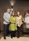 Stjepan Jurić, Dragica Vukelić y Susana González / Stjepan Jurić, Dragica Vukelić i Susana González, Foto:  Franjo Vukelić/GH