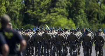 Intenzivno uvježbavanje za vojni mimohod