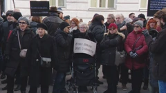 Prosvjed "Oprostite, ne mogu disati", Foto: HTV/HRT