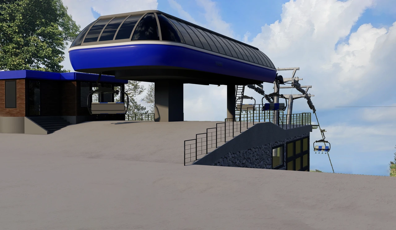 Vizualizacija nove sljemenske sjedežnice, Foto: Grad Zagreb/Grad Zagreb