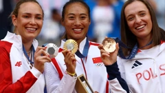 Qinwen Zheng, Donna Vekic i Iga Swiatek