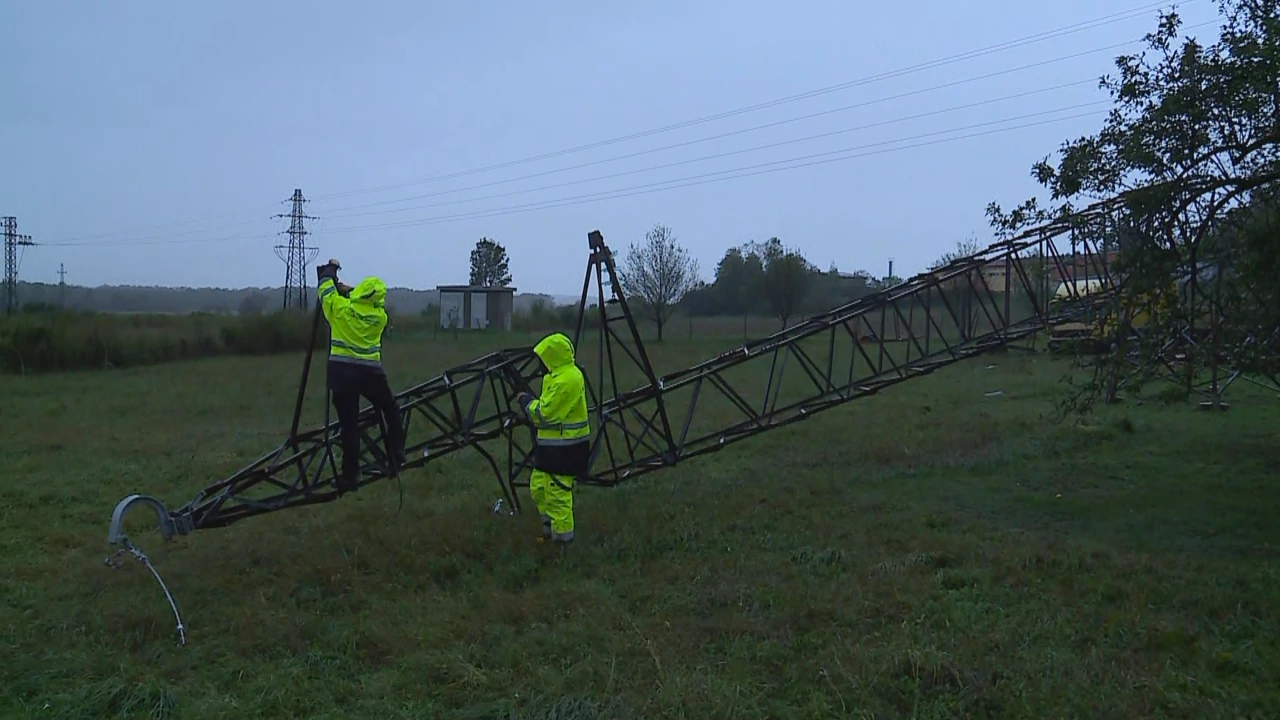 Posljedice nevremena u Čazmi, Foto: HTV/HRT