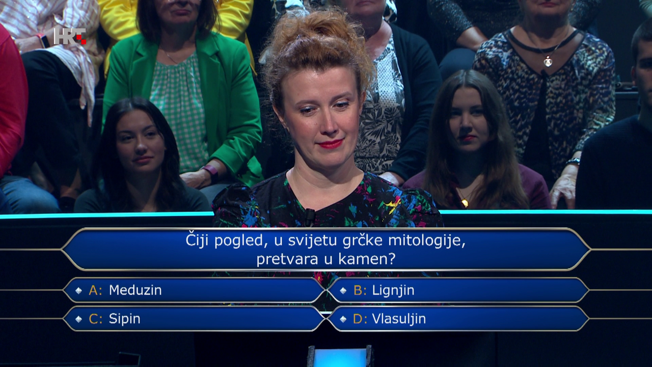 Martina Petranović, Foto: Tko želi biti milijunaš?/HRT
