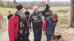 Patrijarh Porfirije u posjetu Banovini, Foto: Vijesti/IMS/HTV/HRT