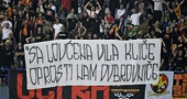 Lijepa gesta crnogorskih navijača