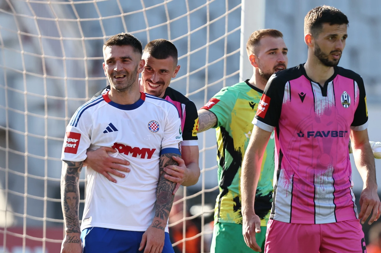 Hajduk - Lokomotiva, Foto: Vojko Basic/CROPIX 