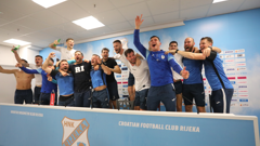 Konferencija za medije nakon što je Rijeka osvojila naslov