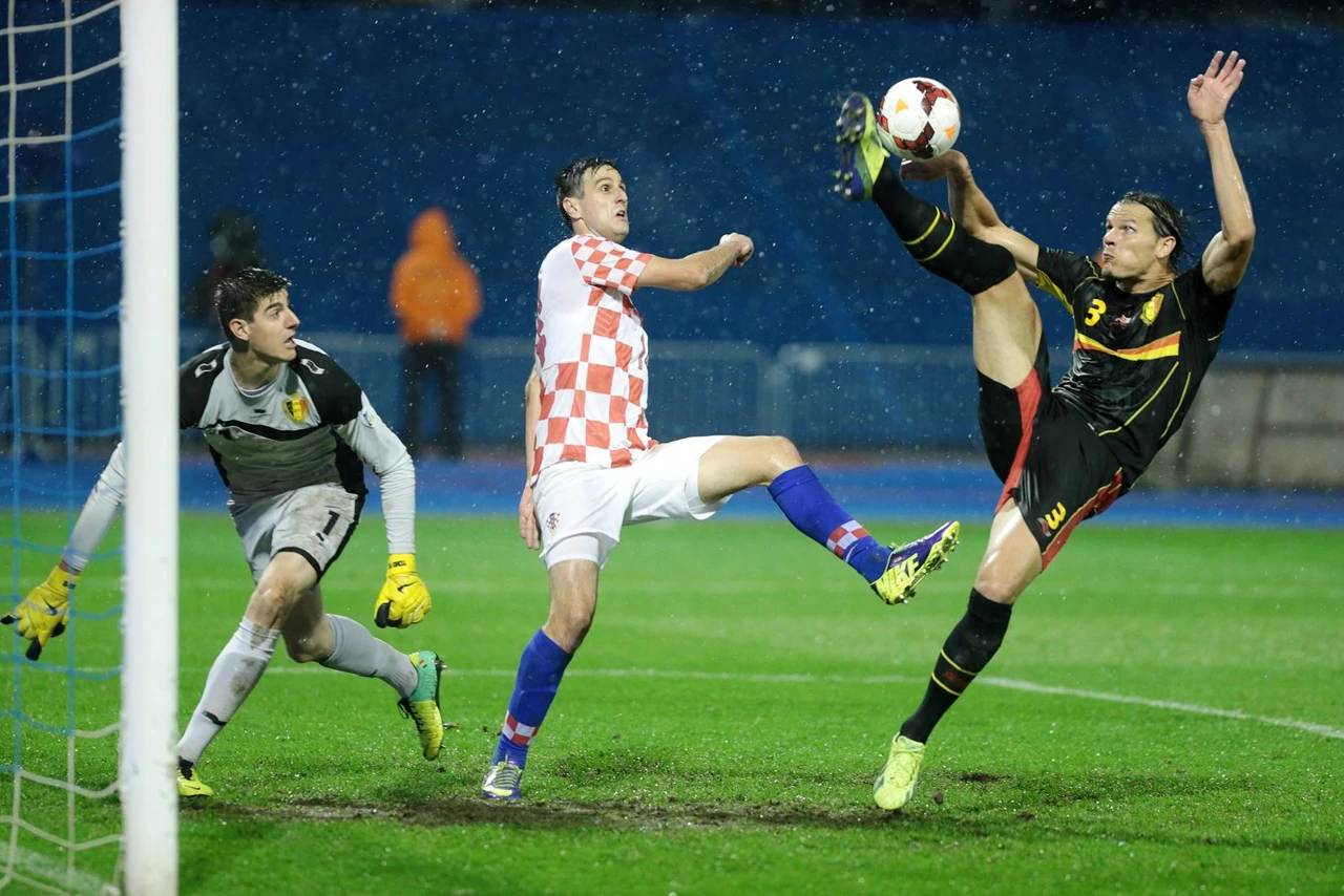 Kvalifikacijska utakmica za SP 2014., Hrvatska - Belgija