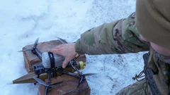 Ukrajinski dron spreman za napad/Arhivska fotografija