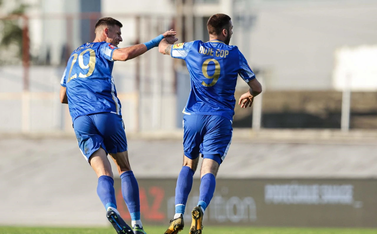 Slavlje igrača Lokomotive, Foto: Luka Stanzl/PIXSELL