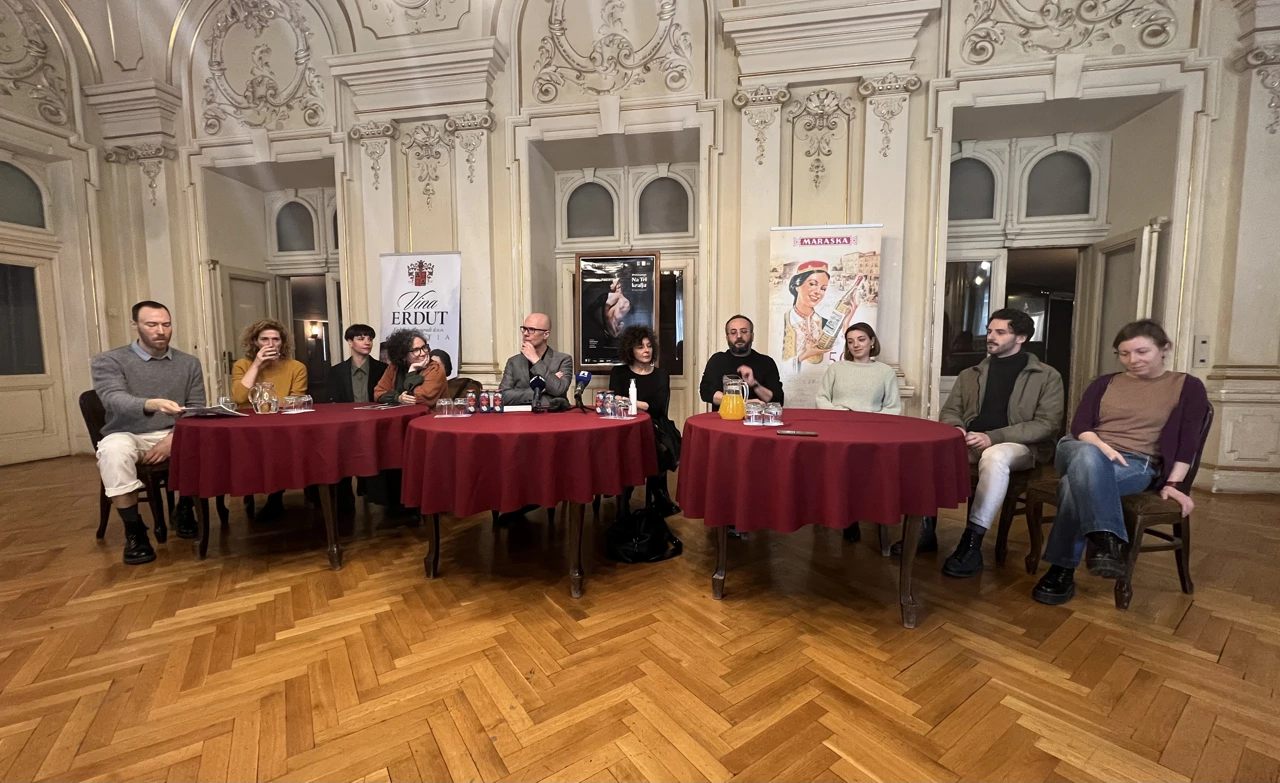 Press konferencija u HNK Ivana pl. Zajca