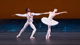 Christine Shevchenko i Calvin Royal III na pozornici ABT-a