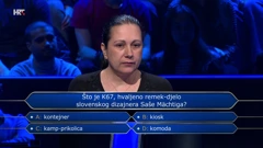 Ivana Pašalić, Foto: Tko želi biti milijunaš?/HRT