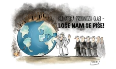 meteokarikatura, Foto: Mario Rosanda - Ros/HRT