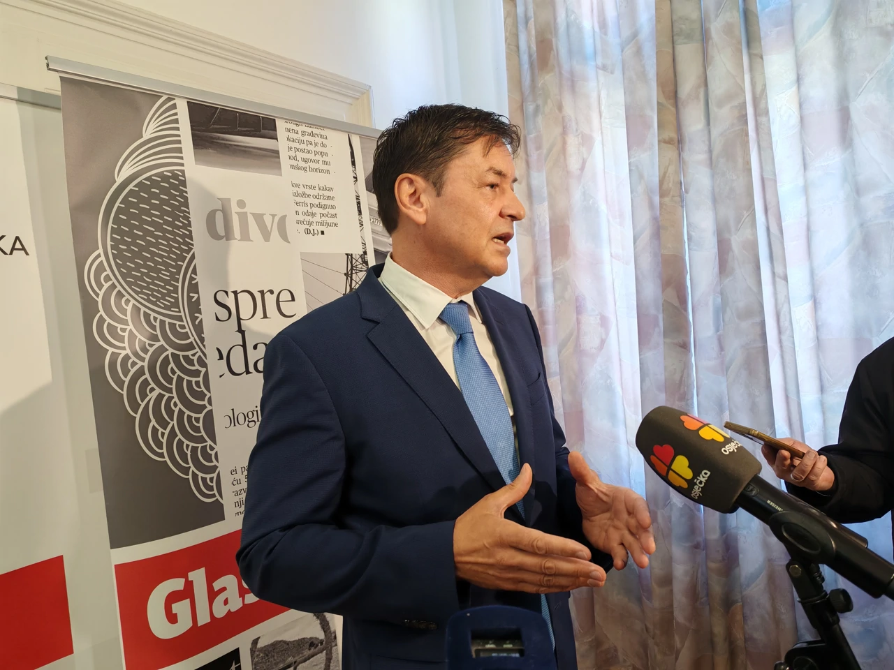 Dragan Kovačević, potpredsjednik HGK, Foto: Neven Knežević/HRT Radio Osijek