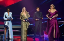 Edsilia Rombley, Chantal Janzen, Jan Smit i Nikkie de Jager, Foto: Piroschka van de Wouw/Reuters