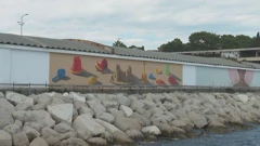Murali u splitskoj luci obilježili 250. obljetnicu neovisnosti SAD-a, Foto: HTV/HRT