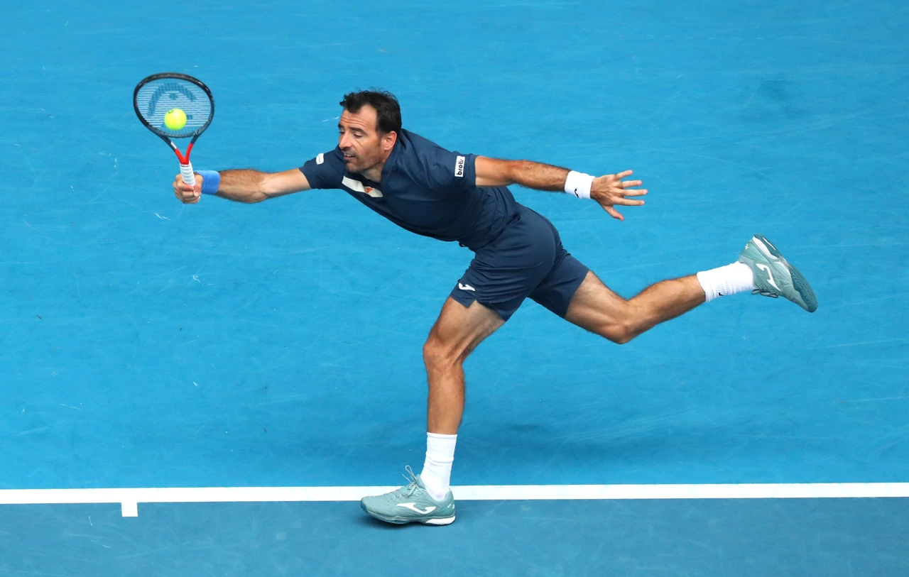 Ivan Dodig u finalu Australian Opena, Foto: Kelly Defina/REUTERS