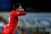 Kristijan Lovrić zabio Hajduku, 16.3.2021. , Foto: Matija Habljak/PIXSELL