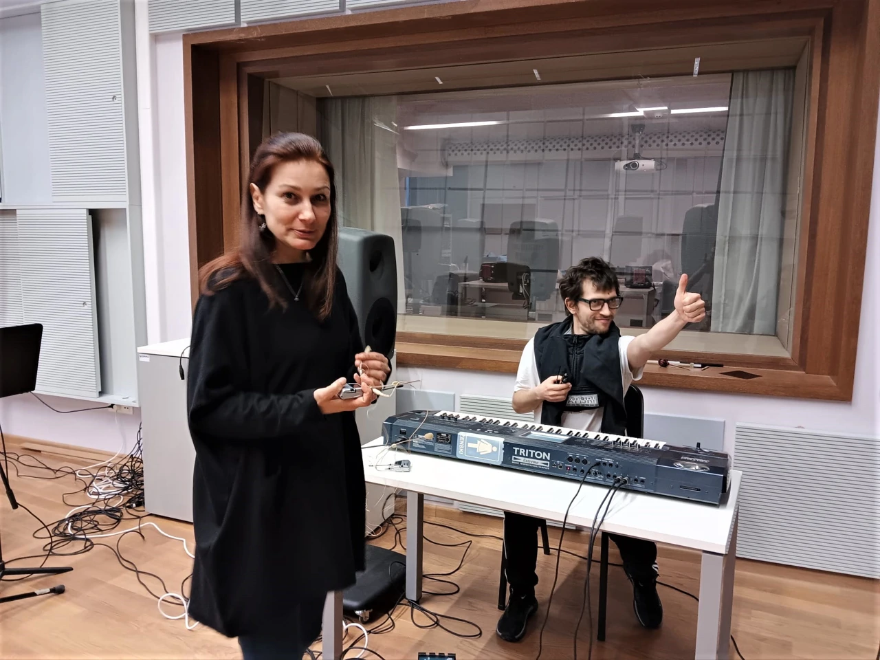 Ton majstorica Marijana Begović i student kompozicije Ivan Hlebić