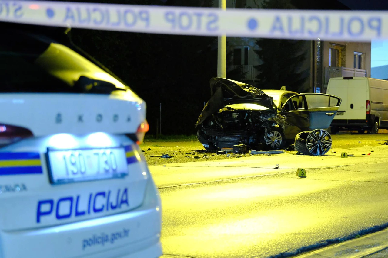 Prometna nesreća u Kobiljaku kod Sesveta, Foto:  Slaven Branislav Babic /Pixsell