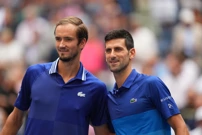 Daniil Medvedev, Novak Đoković, Foto: Danielle Parhizkaran/USA TODAY Sports