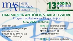 Muzej antičkog stakla program