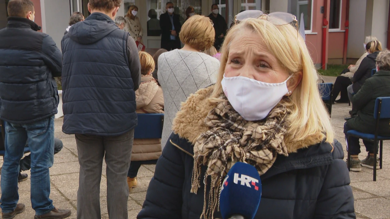 Brankica Šuker, Područna škola Češko selo u  Petrinji, Foto: Dnevnik/IMS/HRT