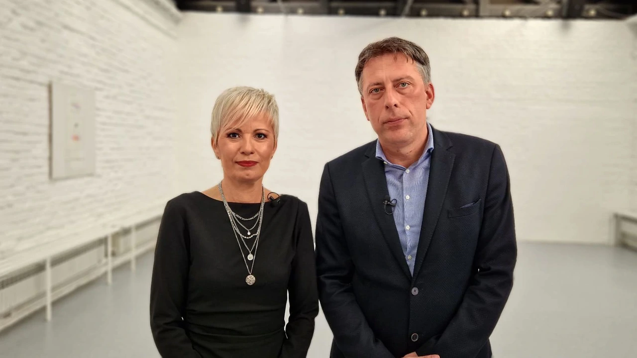 Morana Kasapović i Darko Marčinko