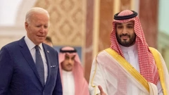 Američki predsjednik i saudijski princ, arhivska fotografija