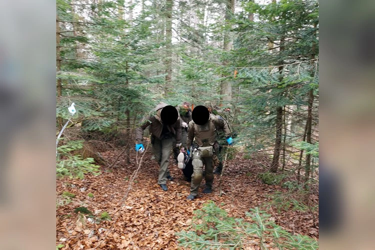 Pripadnici ATJ Lučko spasili nezakonite migrante, Foto: MUP RH/policija.gov.hr