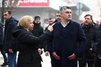 Milanović u Sisku, Foto: Matija Habljak /PIXSELL