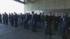 Milanović i Banožić na preuzimanju helikoptera Black Hawk, Foto: HRT/HTV