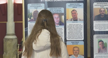 Memorijalna izložba "Oteti od zaborava - 91 heroj Domovinskoga rata" 