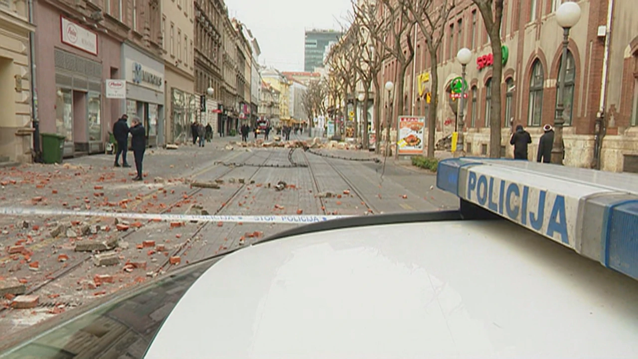 Potres u Zagrebu, Foto: Tamara Marković/HRT