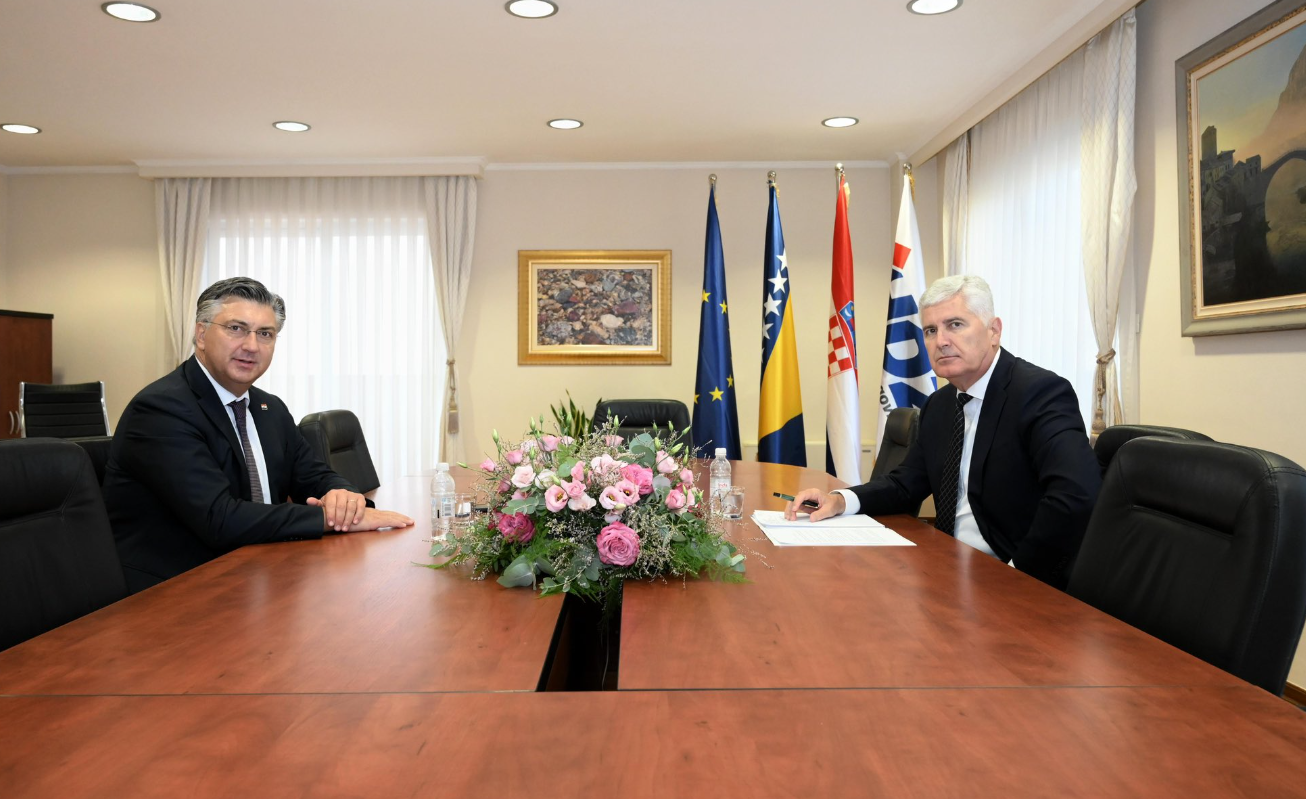 Plenković u BiH: Potpora BiH na europskom putu i pomoć Hrvatima u BiH