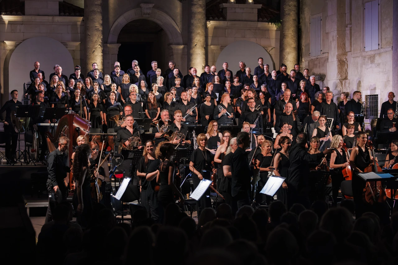 Zborovi HRT-a i HNK Split, Simfonijski orkestar HRT-a, Foto: Miroslav Lelas/Splitsko ljeto