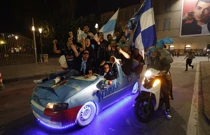Velika proslava naslova u Napulju , Foto: CIRO DE LUCA/REUTERS