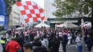 Hrvatski navijači u Pragu
