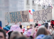 Navijači na Trgu bana Jelačića , Foto: Matija Habljak/Pixsell 