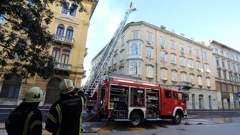 Požar u Zanonovoj ulici u Rijeci