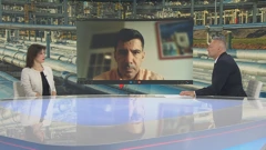 Dalija Orešković i Nikola Grmoja u emisiji "Studio 4"