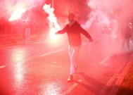 Slavlje na ulicama Mostara, Foto:  Denis Kapetanovic//PIXSELL