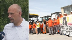 Šibenski cestari u štrajku