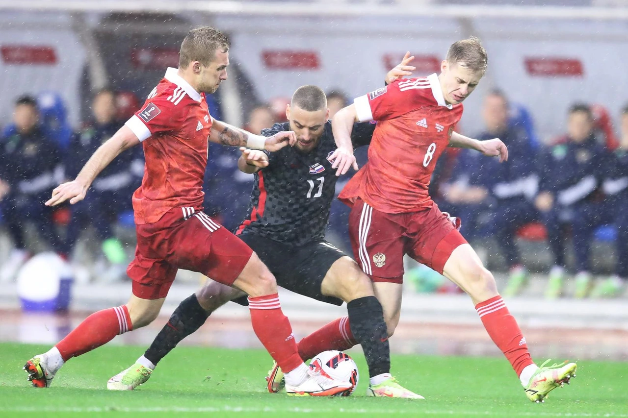 Nikola Vlašić u dvoboju s Rusijom 