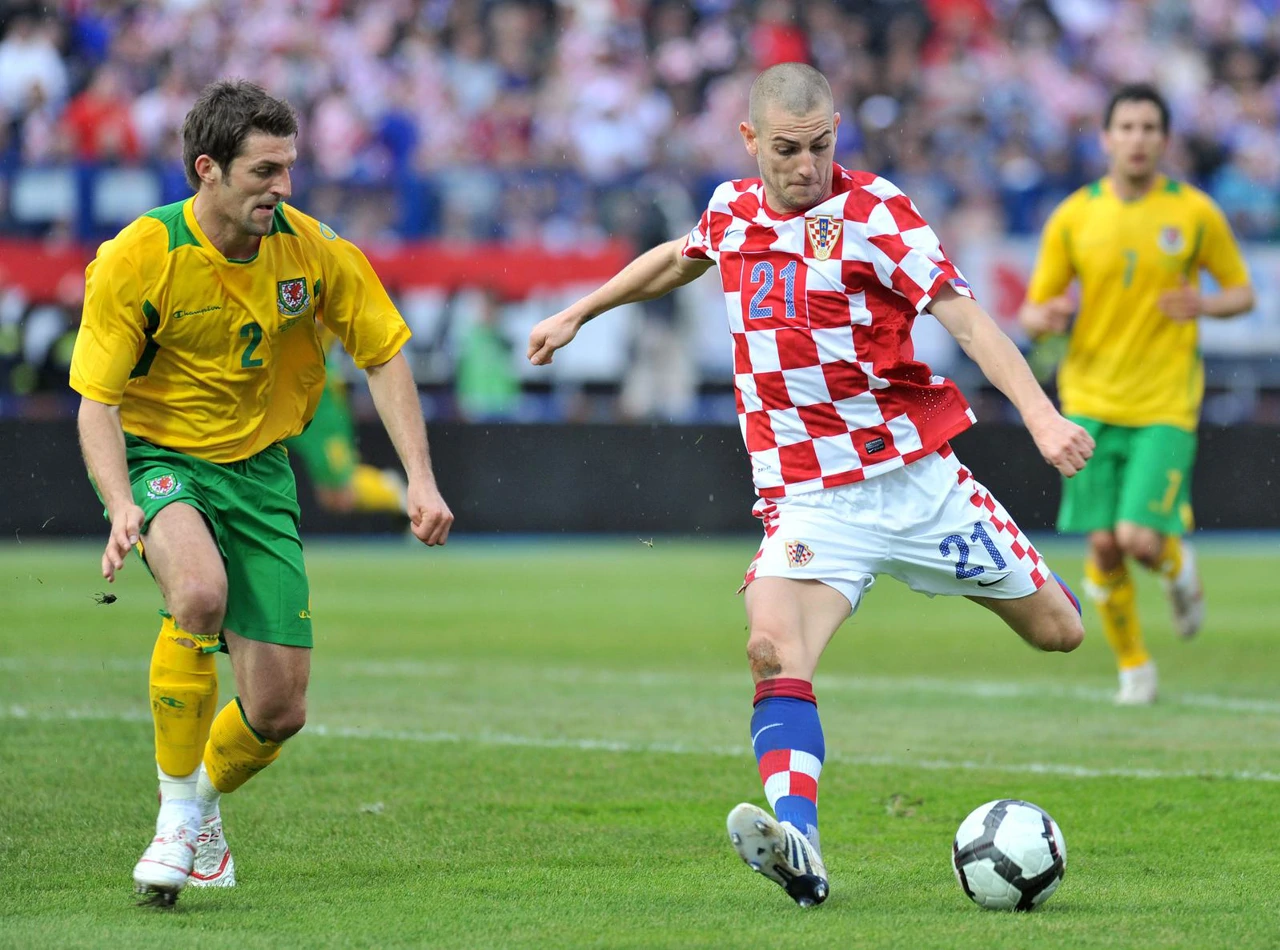  23.05.2010., stadion Gradski vrt, Osijek - Prijateljska utakmica izmedju domaćina Hrvatske i gostiju Walesa
