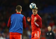 Zagrijavanje uoči Wales - Hrvatska, Foto: Molly Darlington/REUTERS