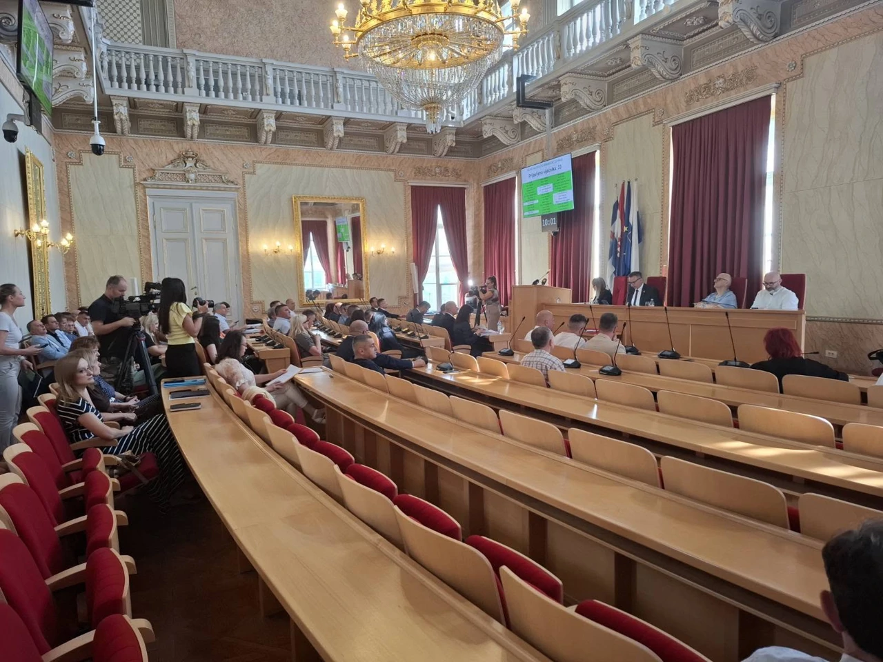 12. sjednica Županijske skupštine OBŽ, Foto: M.Milas/Radio Osijeka
