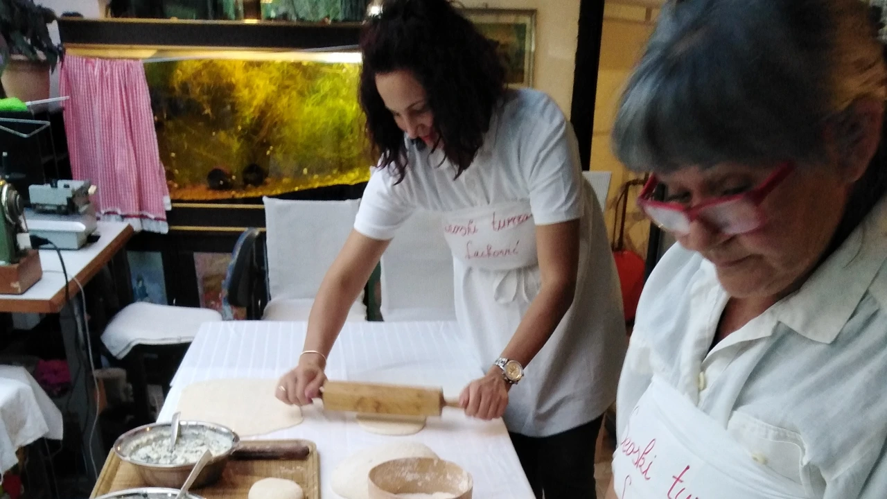 Priprema zeljanice na imanju Lackovićevih, Foto: Vjekoslav Madunić/osobna arhiva