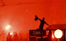 Doček Dinamovaca na Trgu, Foto: Lucija Ocko/CROPIX